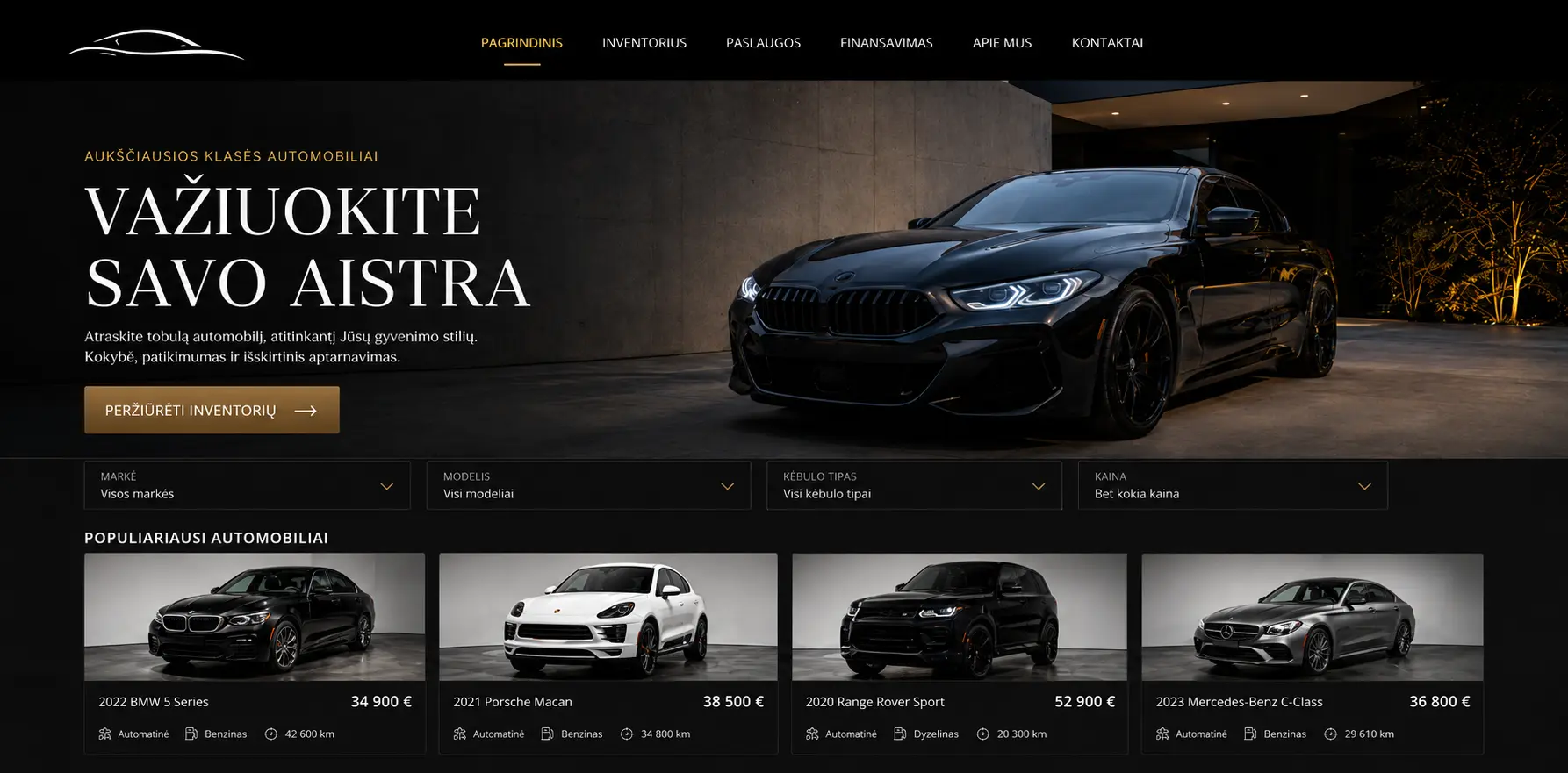 Premium Car Dealership