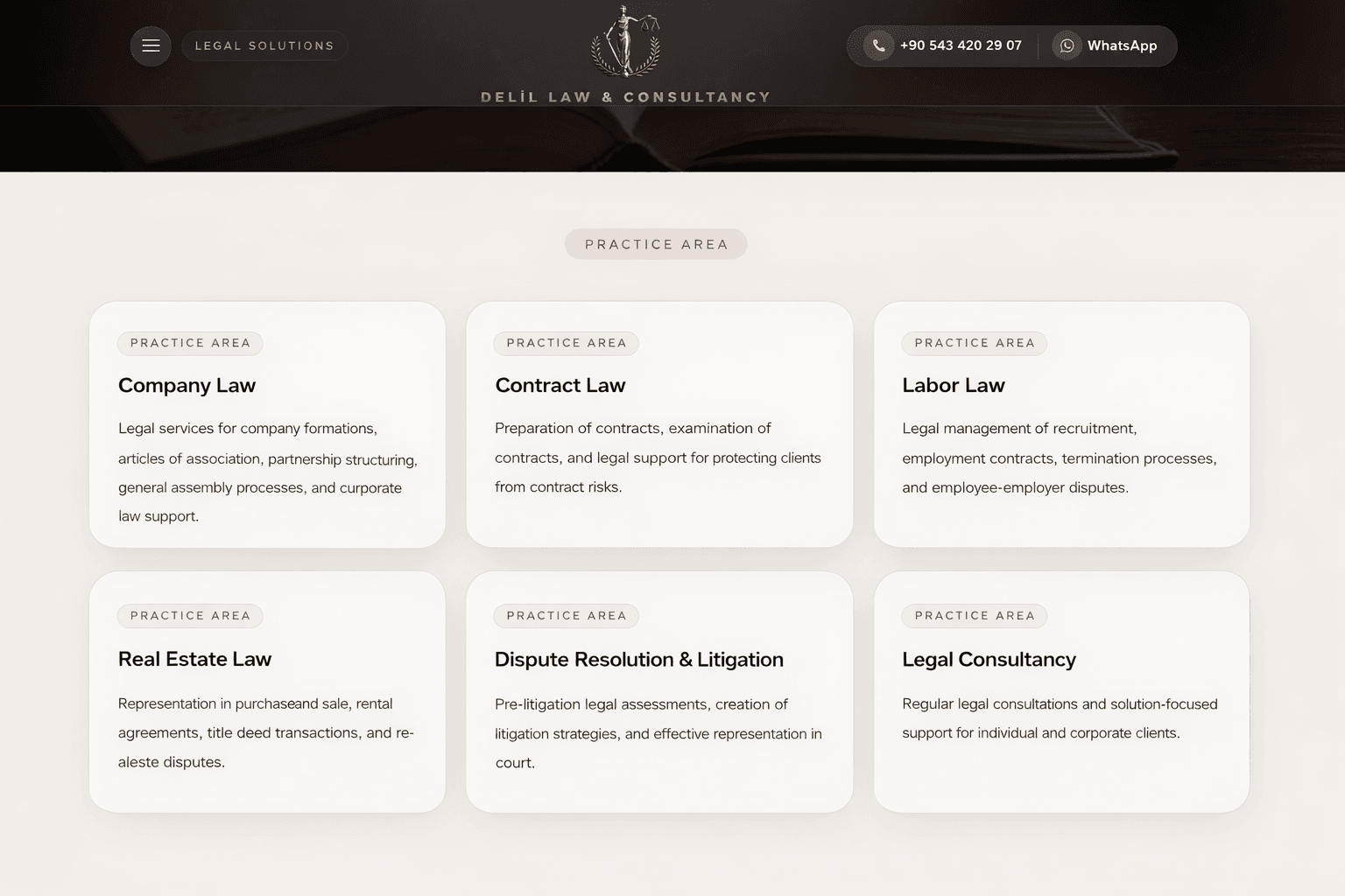 Law Firm Website preview 1