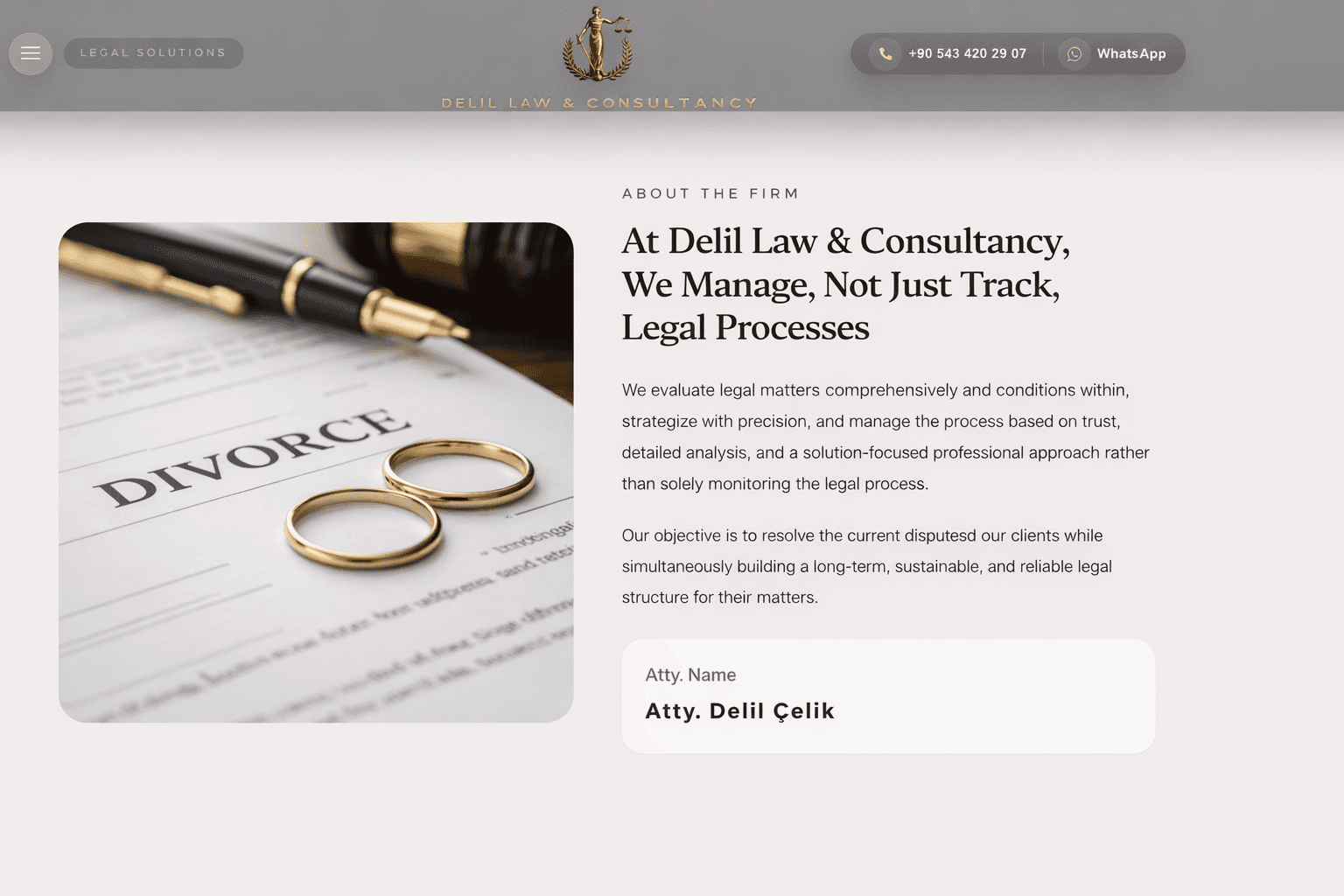 Law Firm Website preview 2