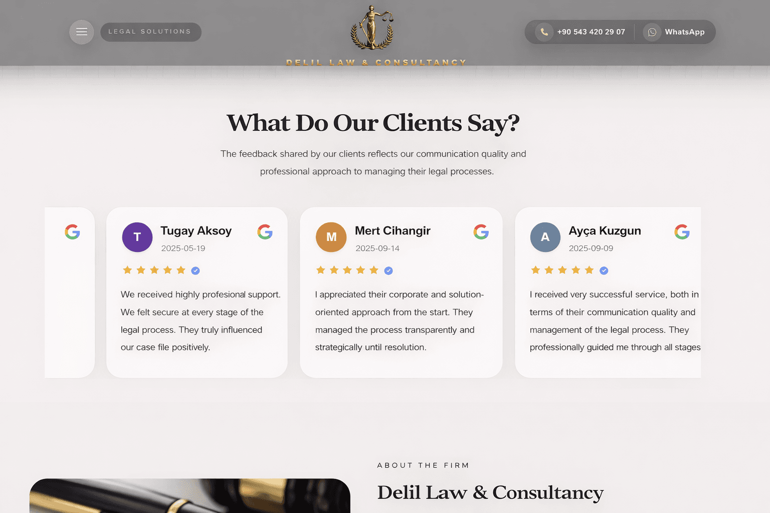Law Firm Website preview 4