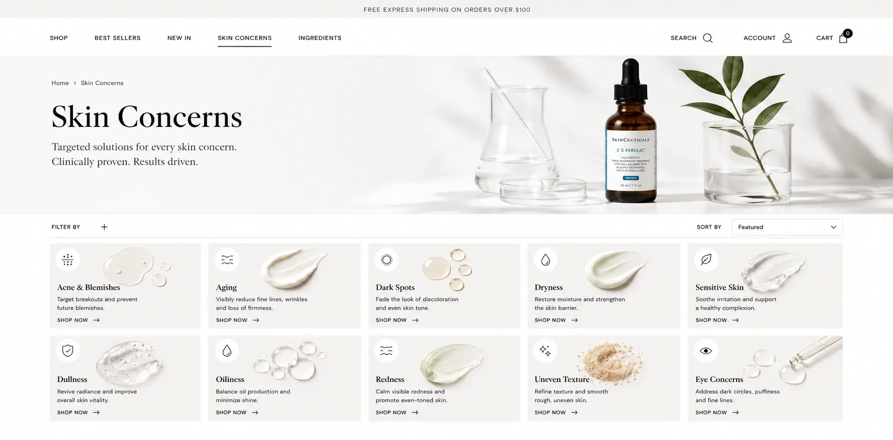 Skincare Headless Store