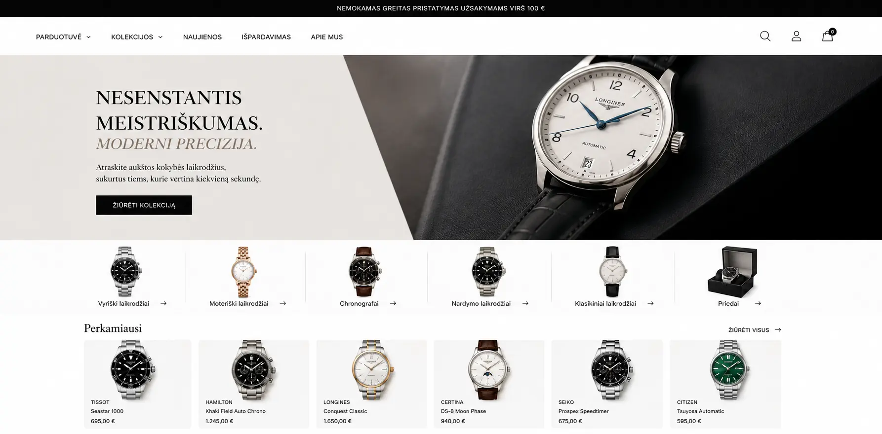 Premium Watch Store